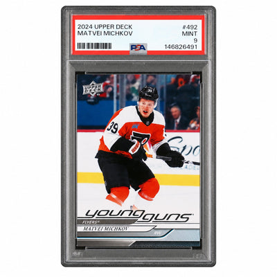2024 Upper Deck Matvei Michkov #492 PSA 9