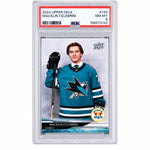 2024 Upper Deck Macklin Celebrini #743 PSA 8