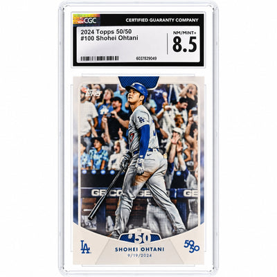2024 Topps #100 Shohei Ohtani 50/50 CGC 8.5