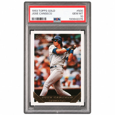 1993 Topps Gold Jose Canseco #500 PSA 10
