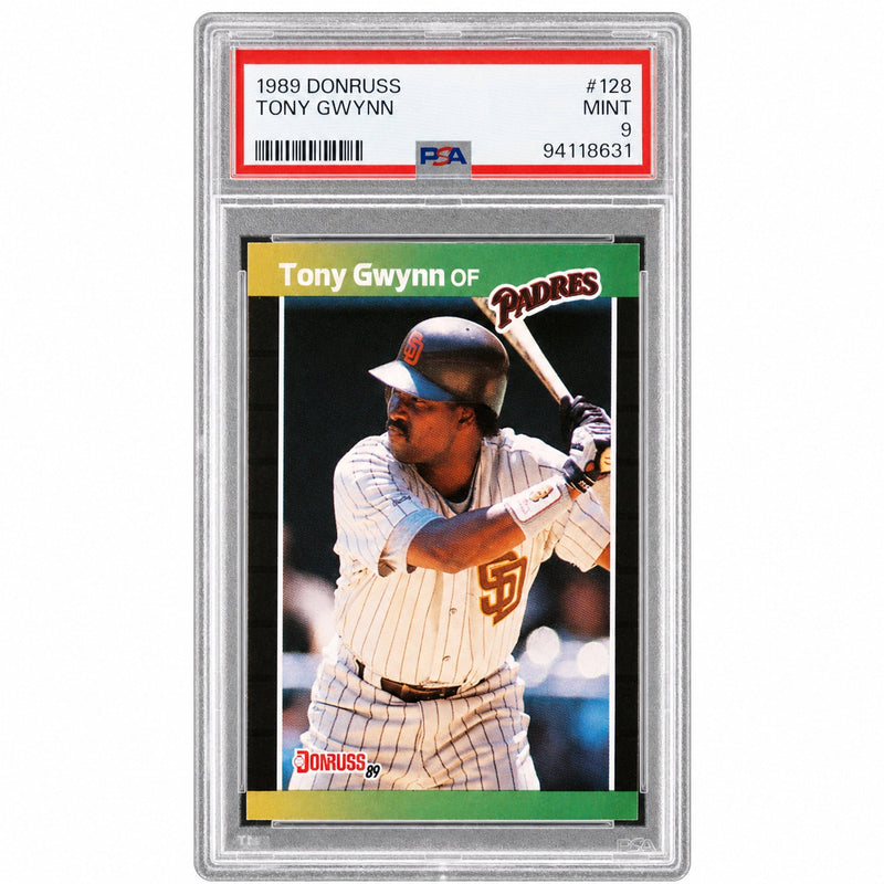1989 Panini Donruss Tony Gwynn #128 PSA 9