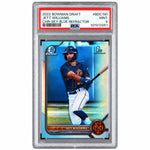 2022 Bowman Draft Sky Blue Refractor Jett Williams #BDC-190 PSA 9
