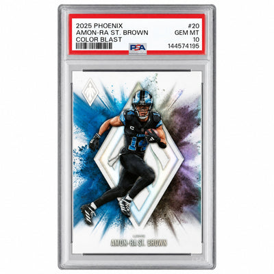 2025 Phoenix Color Blast Amon-Ra St. Brown #20 PSA 10