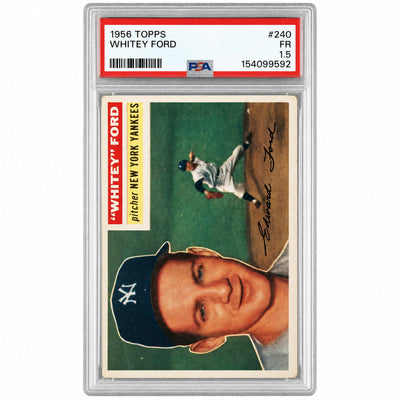 1956 Topps Whitey Ford #240 PSA 1.5
