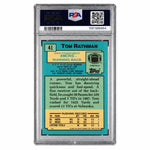 1988 Topps Tom Rathman #41 PSA 9