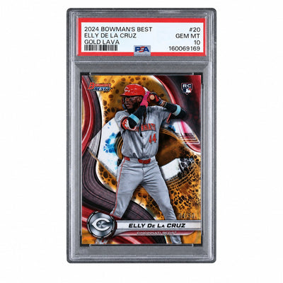 2024 Bowman's Best Gold Lava Elly De La Cruz #20 PSA 10