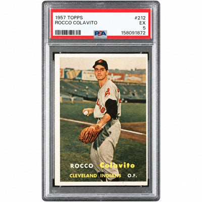 1957 Topps Rocky Colavito #212 PSA 5