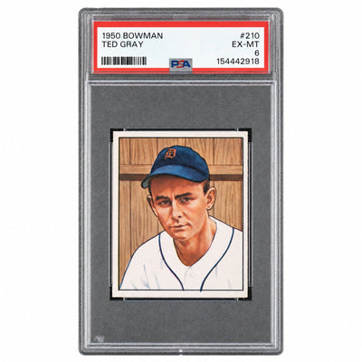 1950 Bowman Ted Gray #210 PSA 6
