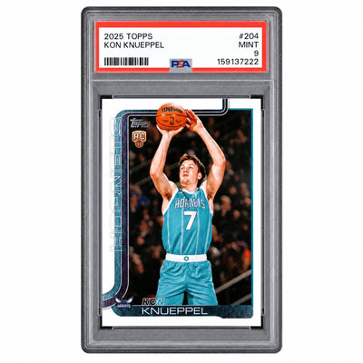 2025 Topps Series 1 Kon Knueppel #204 PSA 9