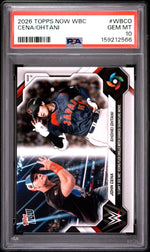 2026 Topps Now John Cena/Shohei Ohtani #WBCO /55002 /25 PSA 10