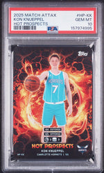 2025 Topps Match Attax Kon Knueppel #HP-KK PSA 10