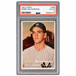 1957 Topps Bobby Richardson #286 PSA 4