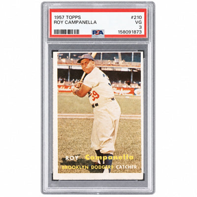 1957 Topps Roy Campanella #210 PSA 3