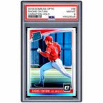 2018 Donruss Optic Running Variation Holo Prizm Shohei Ohtani #56 PSA 8