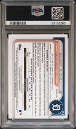 2024 Bowman Chrome Prospect Autographs Chrome Prspct Au-Refractor Carson Rucker #CPACR /499 PSA 10