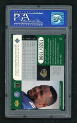 1998 Spx Finite Fred Taylor #187 /1998 PSA 9