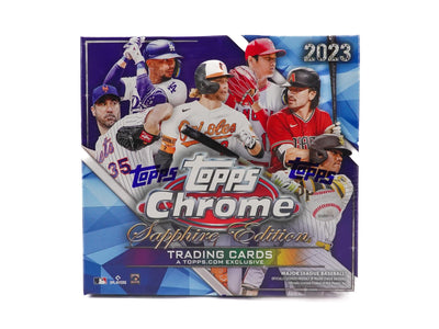2023 Topps Chrome Sapphire Edition Hobby Box