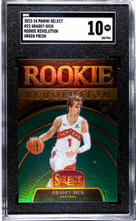 2023 Select #22 Gradey Dick Rookie Revolution SGC 10