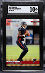 2024 Donruss #25 Michael Penix Jr. '04 Retro SGC 10