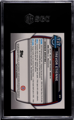 2022 Bowman U Chrome #69 Trevor Etienne Refractor SGC 8