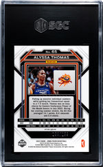 2023 Prizm #65 Alyssa Thomas Red Prizm 199/199 SGC 9.5