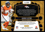 2024 Panini Gold Standard Audric Estime #220 RC Patch Auto /199