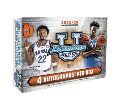 2025-26 Bowman University Best Basketball Hobby Box
