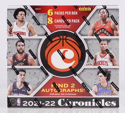 2021-22 Panini Chronicles Basketball Hobby Box