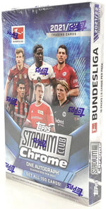 2021-22 Topps Stadium Club Chrome Bundesliga Soccer Hobby Box