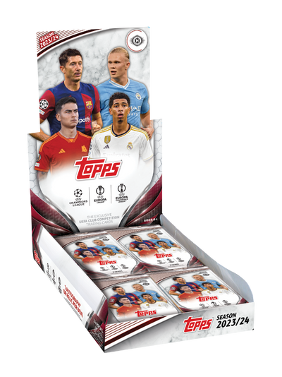 2023-24 Topps UEFA Club Competitions Soccer Hobby Box