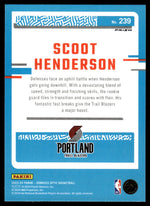 2023 Panini Donruss Optic Holo Scoot Henderson #239 RC