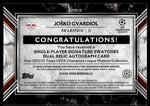 2022 Topps Chrome SPSD-JG Joško Gvardiol Single-Player Signature Swatches Dual Relic Autograph Card  Jersey  RB Leipzig