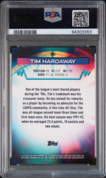 2021 Topps Finest Purple Refractor Tim Hardaway #50 /250 PSA 10