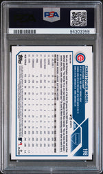 2023 Topps Chrome Refractor Christopher Morel #198 RC PSA 10