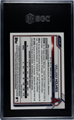 2021 Bowman Chrome William Holmes #CPA-WH Auto SGC 9.5 Auto 10