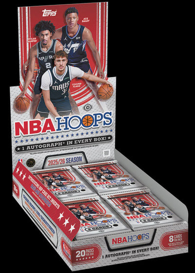 2025-26 Topps NBA Hoops Basketball Hobby Box