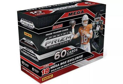2025 Panini Prizm Draft Picks Collegiate Football Mega Box