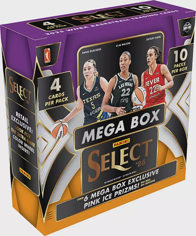 2025 Panini Select WNBA Basketball Mega Box