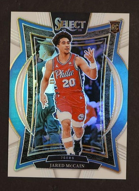 2024 Panini Select #82 Jared McCain Concourse Prizm Rookie /149
