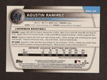 2023 Bowman Chrome #BMA-AR Agustin Ramirez Gold /50 Auto