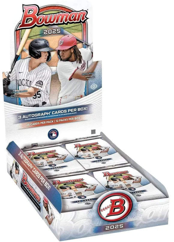 2025 Bowman Baseball Hobby Jumbo Box