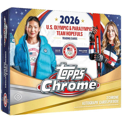 2026 Topps Chrome US Olympic & Paralympic Hopefuls Hobby Box