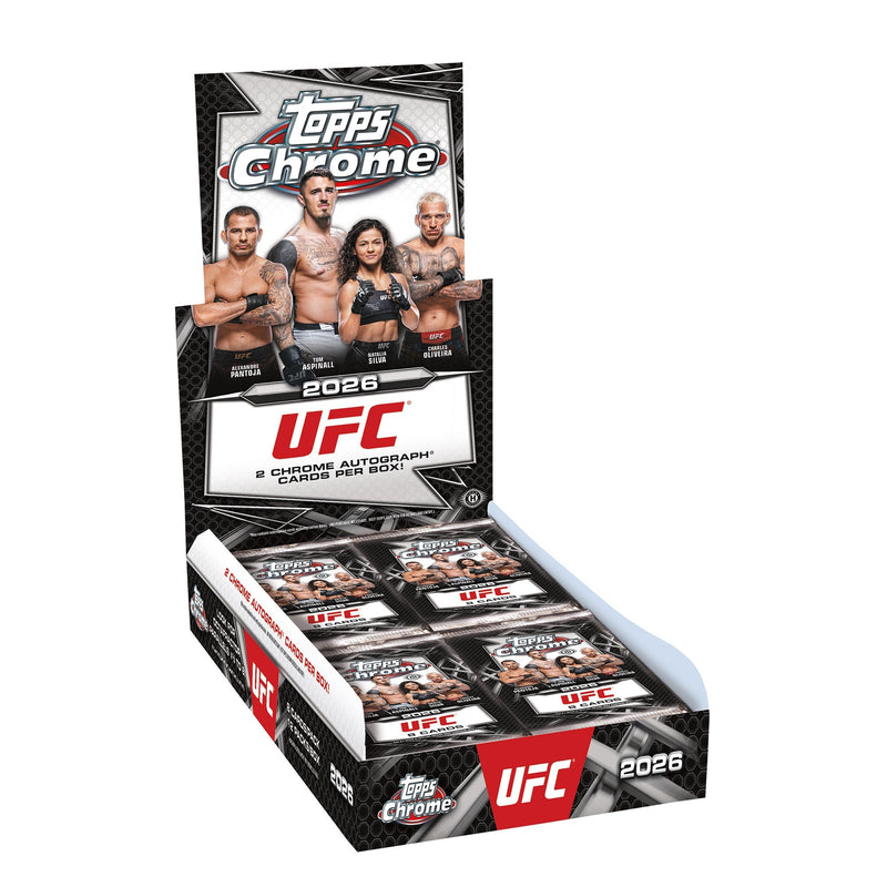 2026 Topps UFC Chrome Hobby Box