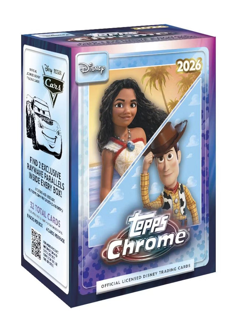 2026 Topps Chrome Disney Blaster Box