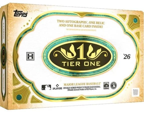2026 Topps Tier One Baseball Hobby Box