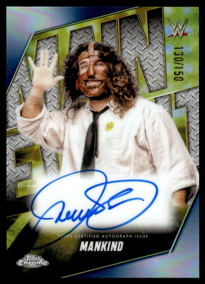 2025 Topps Chrome MEA-MKD Mankind Main Event /150 Auto
