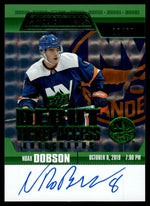2019 Upper Deck Credentials RTAA-ND Noah Dobson Debut Ticket Access Rookie /199 VG New York Islanders Auto