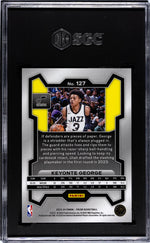 2023 Panini Prizm Keyonte George #127 RC SGC 9.5