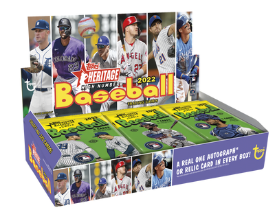 2022 Topps Heritage High Number Baseball Hobby Box