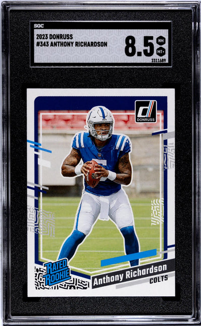 2023 Donruss Anthony Richardson #343 RC SGC 8.5